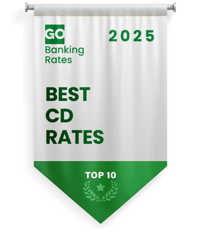 GOBankingRates Award: 2025 Top 10 Best CD Rates